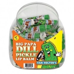 Dill pickle flavour lip balm – a desirable present this holiday season?