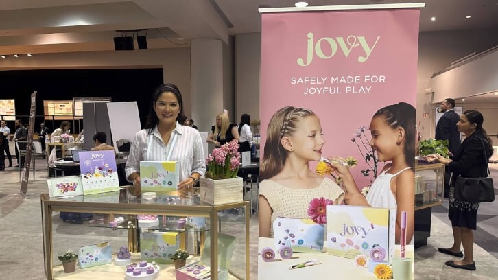 "When I embarked on creating Jovy, I wanted to establish a kids' brand I wished existed – one I could trust completely as a parent," said Thai-Ling Cahow. © CosmeticsDesign
