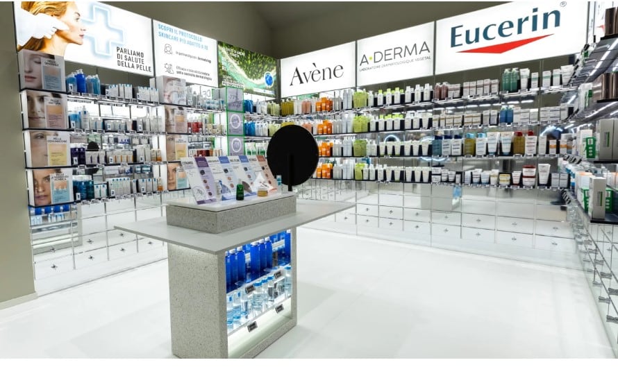 Amazon beauty store in Italy