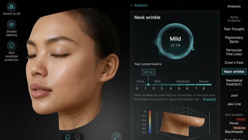 EveLab Insights launches 'first-ever scan of its kind on the market' for neck and décolleté 