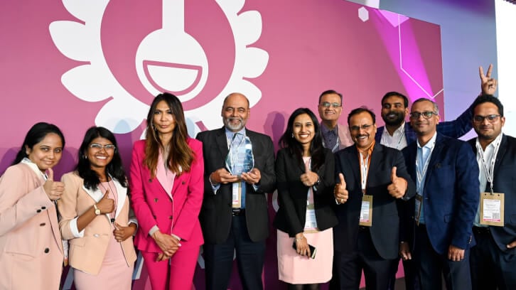 Innovation Zone Best Ingredient Silver Award in the Functional Ingredients category secured by Galaxy Surfactants Ltd. for its Galseer DermaGreen derma cleanser. 