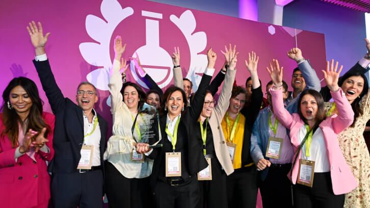 dsm-firmenich's ETERWELL YOUTH is the Gold winner of the Innovation Zone Best Ingredient Award. 