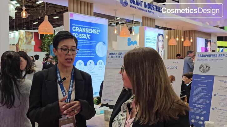 Grant Industries: In-Cos ingredient launch insights 