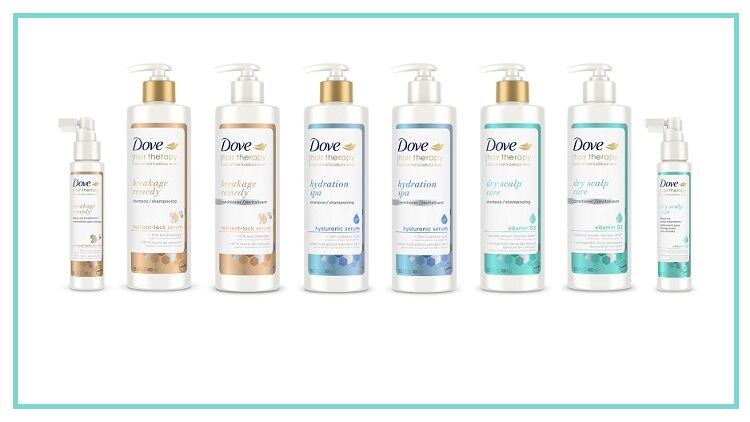 Dove teams with skin care influencer to launch Hair Therapy product range