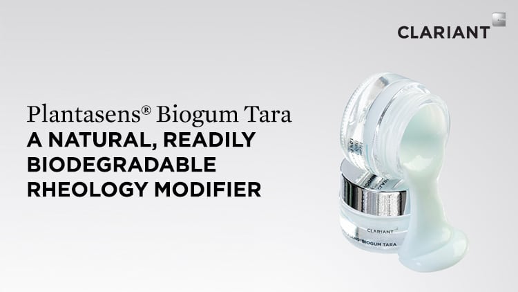 Plantasens® Biogum Tara: Nature’s gift for fine-tuning the feel of beauty