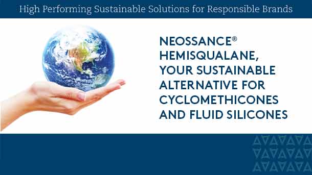 Sustainable Alternative to Cyclomethicones