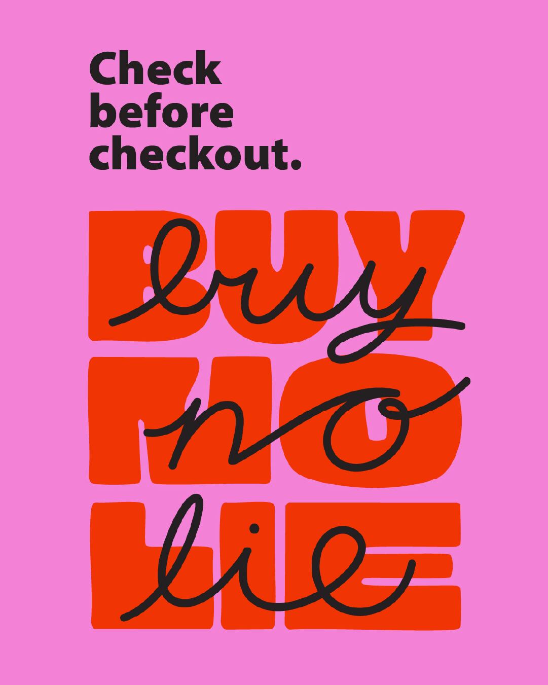 "When enforcement is coordinated with clear public education, like the Buy No Lie campaign, it helps cut off the supply and demand that keep these criminals in business," said Paul DelPonte, executive director at the National Crime Prevention Council (NCPC).