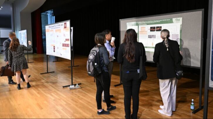 Exciting and informative poster presentations
