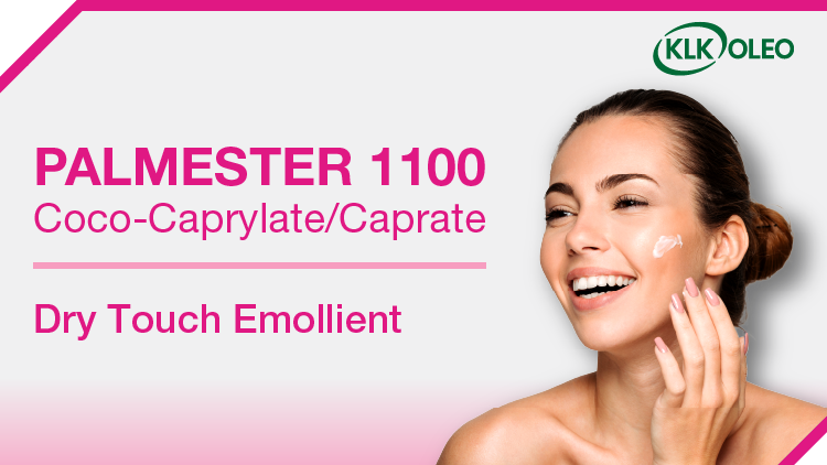 PALMESTER Coco-Caprylate/Caprate: Natural Dry Touch Emollient