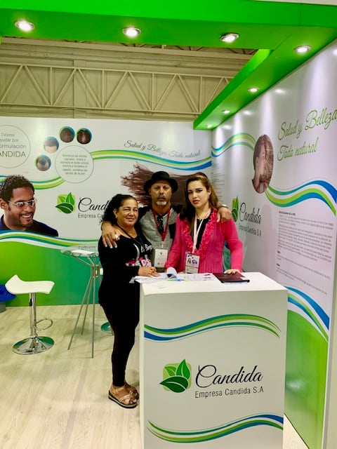 Candida hair and skin care, from Cuba