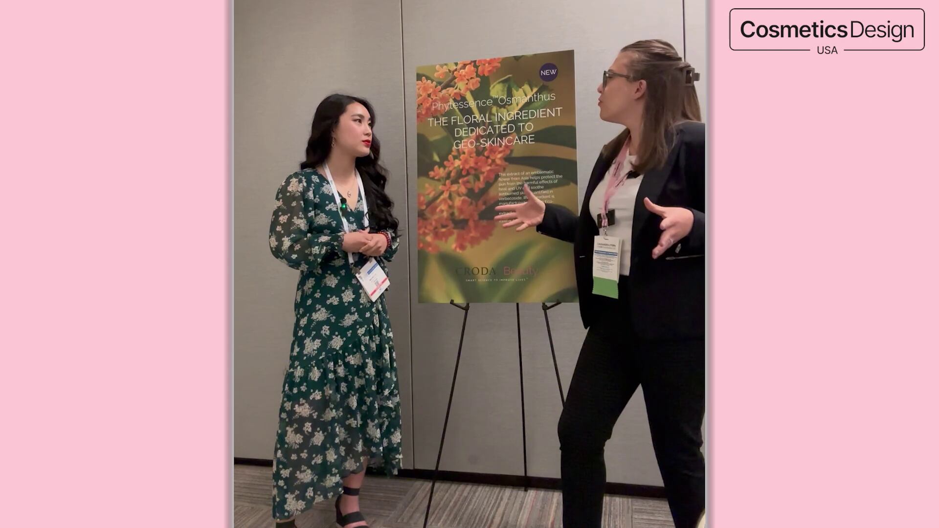 Croda Business Development Manager on geo-skin care, eco-sound extraction technique 
