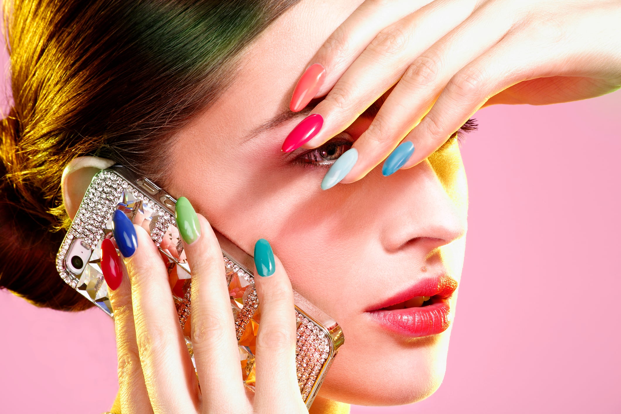 Nail care topical calcium silicate