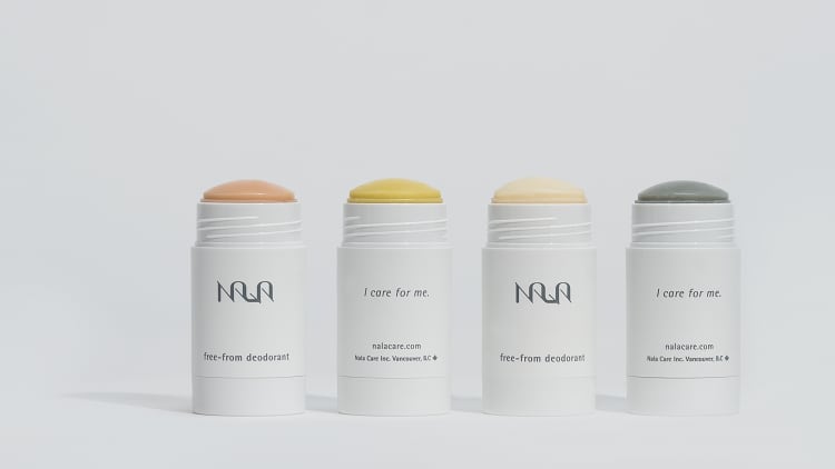 Nala wants to make personal care personal, starting with deodorant