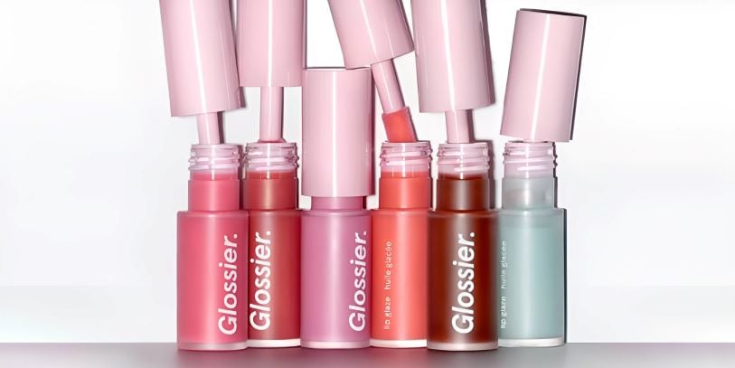 Glossier lip gloss