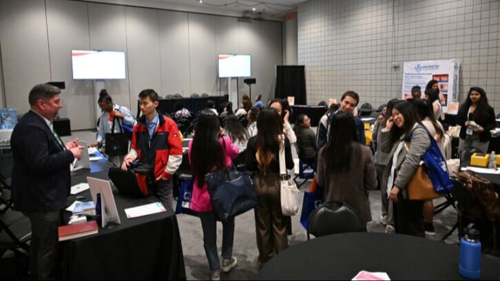 The well-attended Membership Mixer