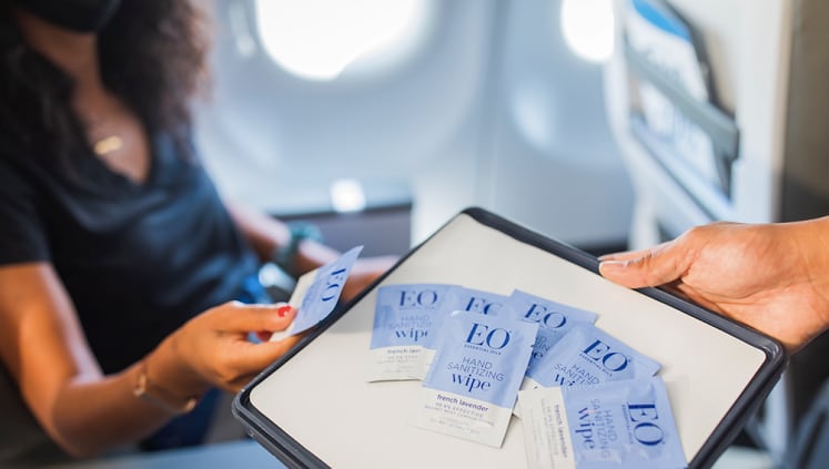 In-Flight Service: EO Products and Alaska Airlines team up for hygiene  
