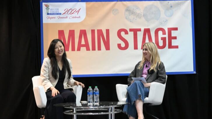 Day two: a Keynote presentation from Qian Zheng, MD/PhD, SVP at L’OREAL Research & Innovation