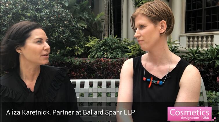 A look at all things legal in beauty with Aliza Karetnick, Partner at Ballard Spahr LLP