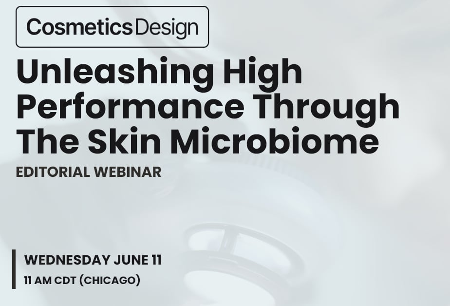 June 11: Join us for our Unleashing High Performance through the Skin Microbiome webinar