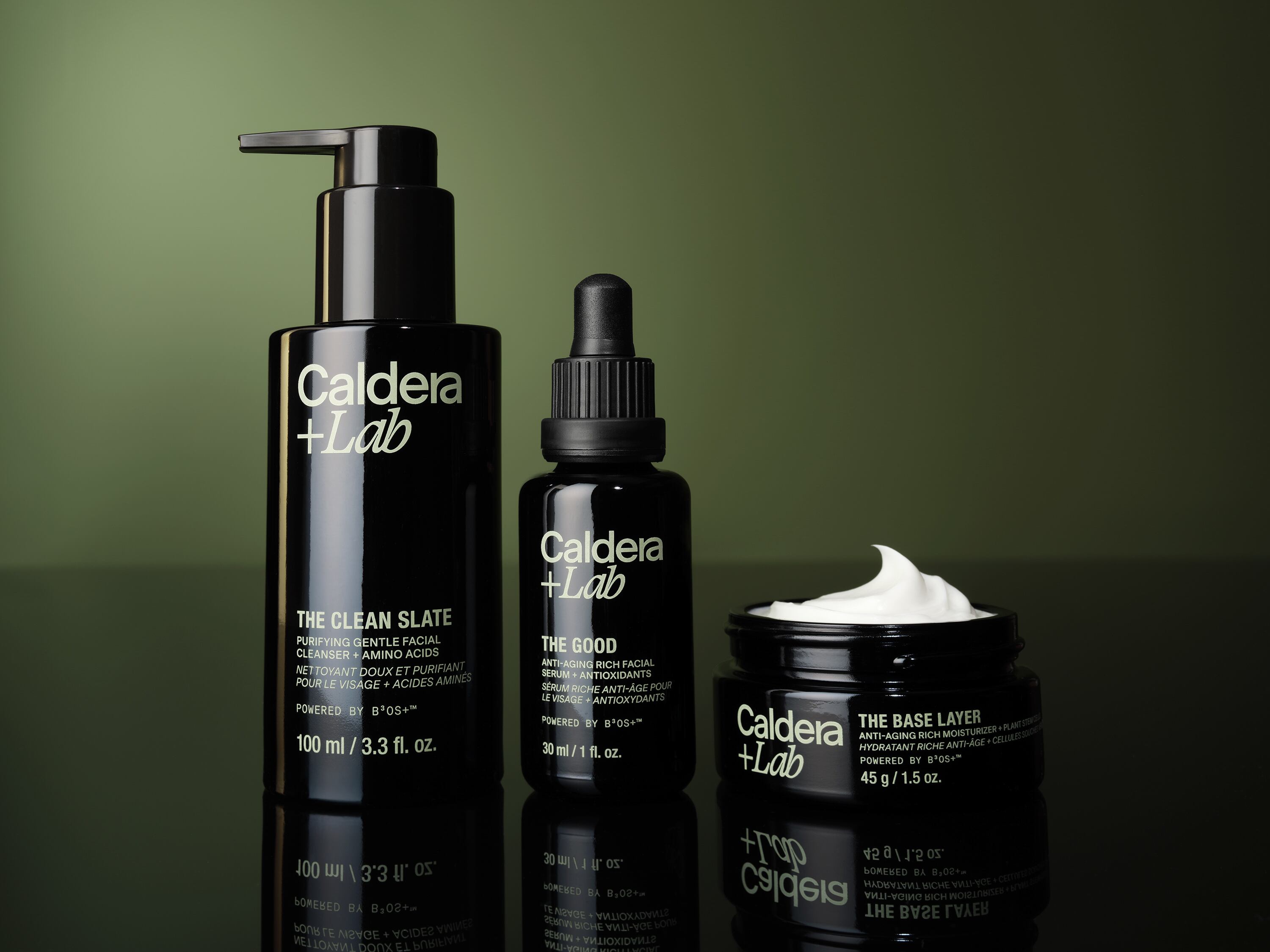 "This delivery system replicates the body's natural intercellular communication methods, encapsulating plant-based actives and guiding them to precise skin layers where they can be most effective," said Jared Pobre, founder & CEO of Caldera + Lab.