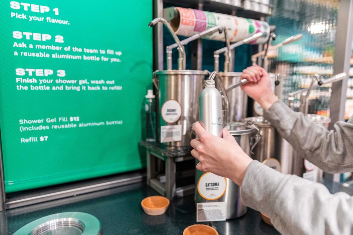 The Body Shop Canada redecorates to focus on refillables and activism