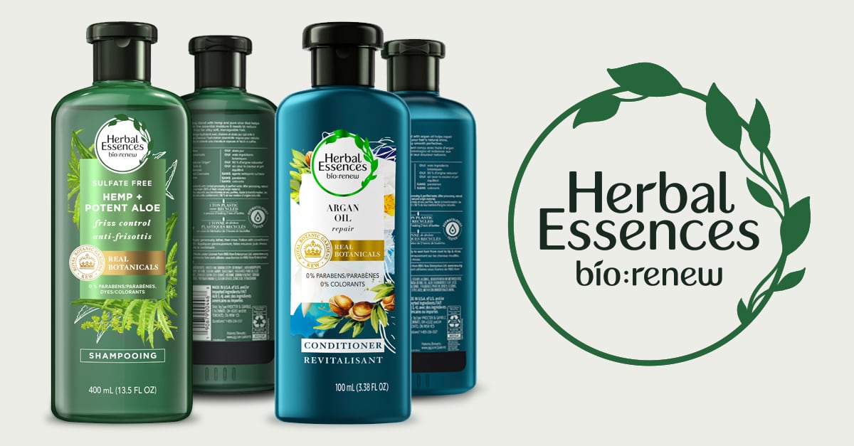 Herbal Essences to use new recycling technology in packaging to decrease use of virgin plastic
