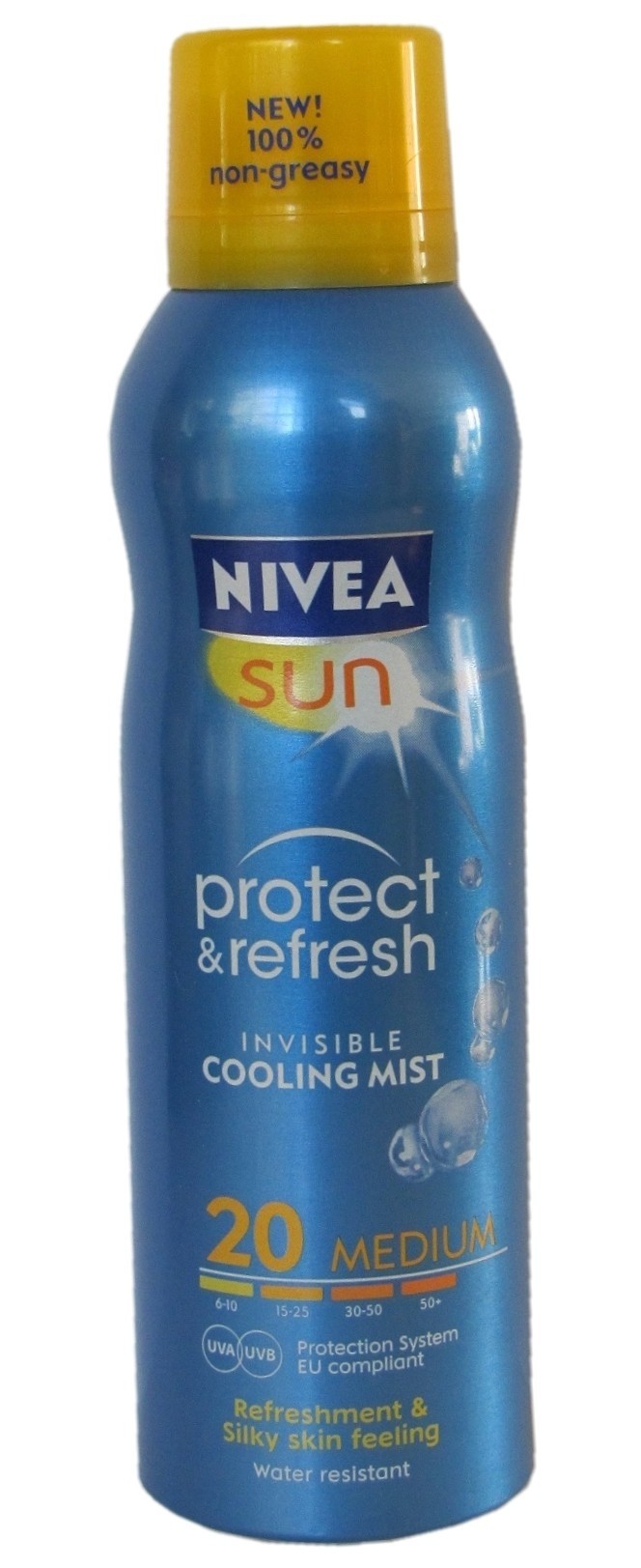 besluiten Ciro ritme Nivea Sun Protect & Refresh Invisible Cooling Mist SPF 20