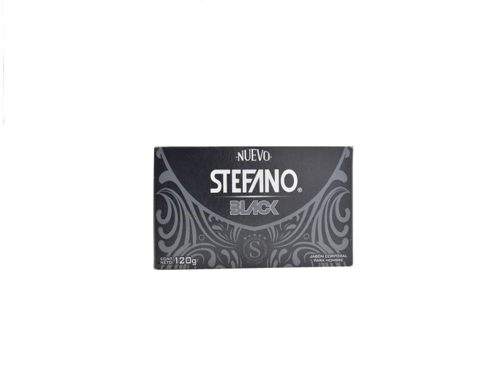 Stefano black body soap for men from Mexico
