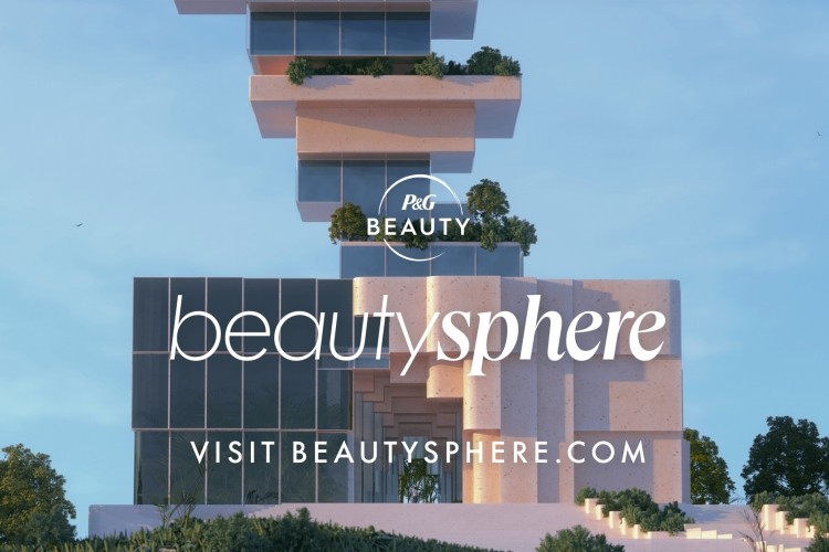 BeautySPHERE is a metaverse platform where consumers can explore P&G's "responsible beauty" theory. Photo courtesy of P&G