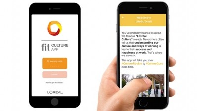 L’Oréal launches an in-house app to welcome new hires