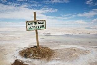 Uyuni salt lake’s water ‘eyes’ store these bacteria