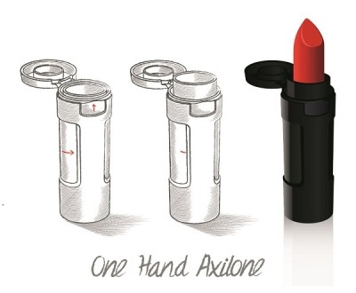 Axilone redesigns lipstick packaging with simplicity in mind