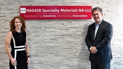  Laura Mack, CFO (left) and Mark Miller, President & COO Nagase Specialty Materials NA LLC  (photo courtesy of the company)