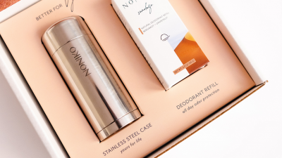 Noniko and Verity team up on refillable stainless-steel deo packaging