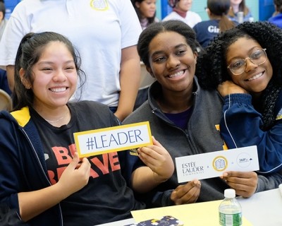 Estee Lauder Companies collaborates with East Harlem students on responsible beauty