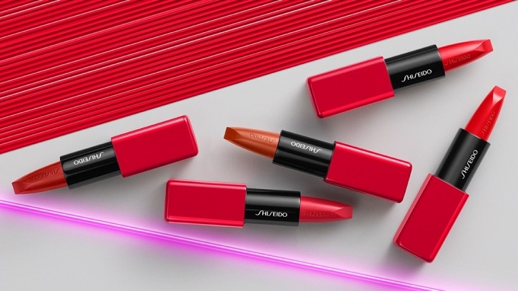 SHISEIDO is releasing a new lipstick that will tap into post-pandemic consumer demand for both strong colours without compromising on comfort. [SHISEIDO]