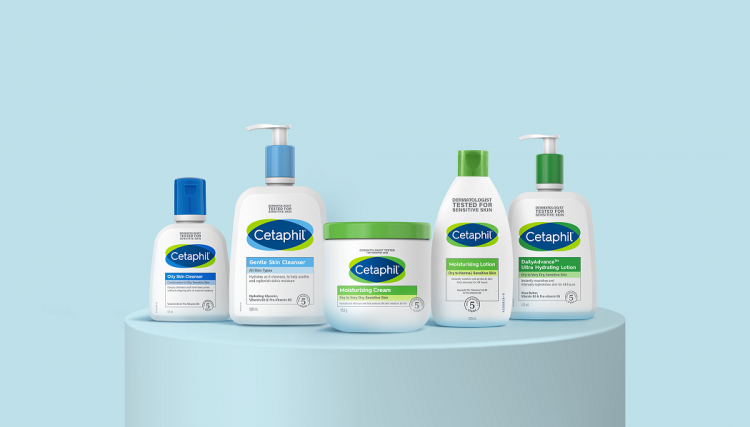Cetaphil says future product development will focus on facial skin care and wherever it can “make the most difference”. [Cetaphil]