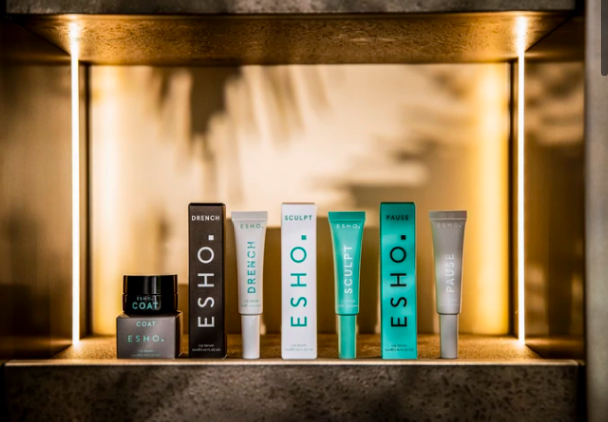 Esho currently offers four 'hero' lip care products targeting hydration, lip volume, treatment and maintenance [Image: ESHO]