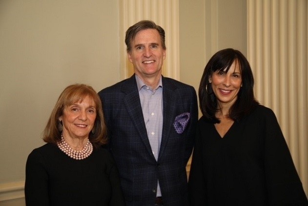 CEW president Carlotta Jacobson, Macy’s CEO Jeff Gennette, and Jill Scalamandre, CEW chairwoman (photo courtesy of CEW)