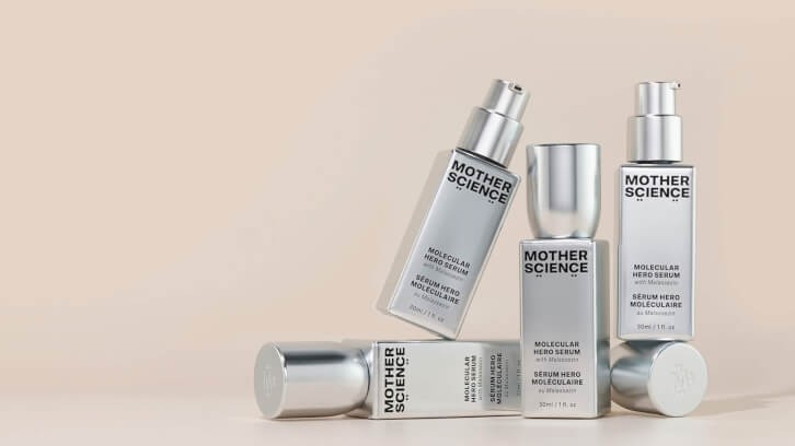 “Malassezin is a naturally occurring molecule found on the skin, and through biotechnology we have been able to recreate it,” stated Edna Coryell, co-founder and COO of Mother Science. © Mother Science 