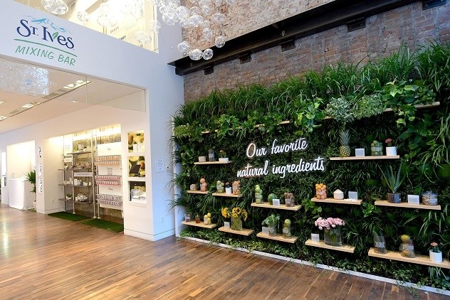 Unilever reprises St. Ives skin care pop-up in New York City