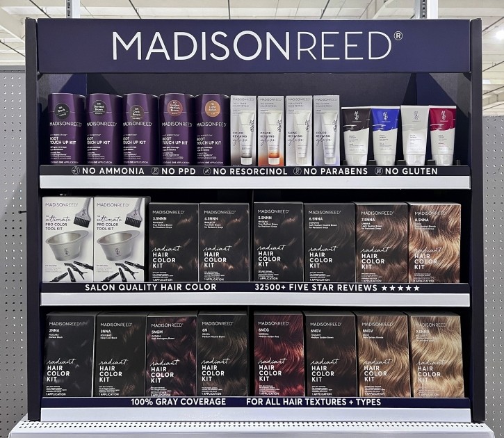 “As a true omnichannel brand, Madison Reed is dedicated to meeting our guests where they are and the beauty in this model is we are everywhere they need us, and Walmart is a key partner in accomplishing this goal,” said Amy Errett, Founder and CEO of Madison Reed. © Madison Reed
