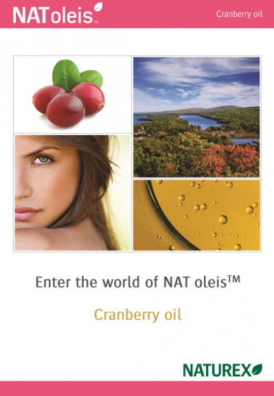 For beautiful skin and silky hair: choose our precious cranberry oil