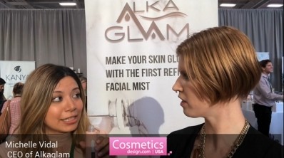 Alkaglam refillable mineral spray puts skin care chemistry in consumers’ hands