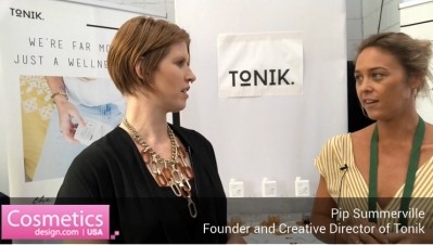 Wellness Simplified: Cosmetics Design talks with Tonik founder Pip Summerville