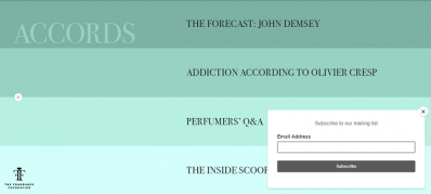 Fragrance Foundation launches online magazine Accords, for the industry and perfume consumers