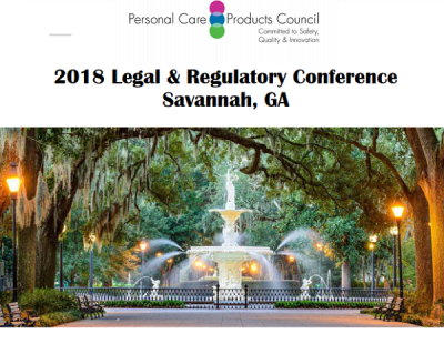 PCPC 2018 legal regulatory conference