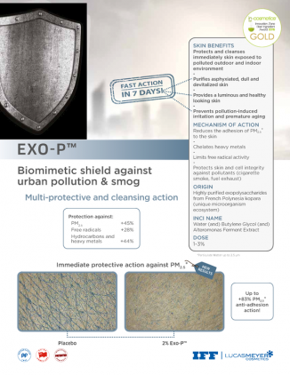 Exo-P™: A biomimetic shield against urban pollution & smog