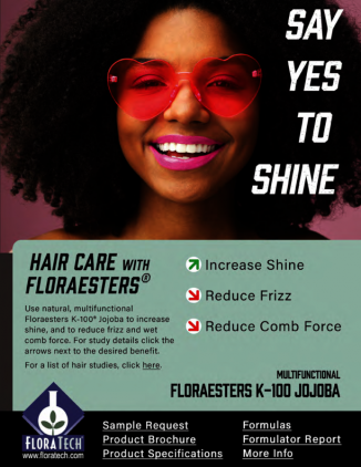 Floraesters® K-100 – Say Yes to Shine