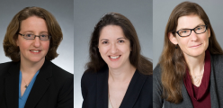From left to right, Naomi Igra, Amy Lally and Robin Wechkin of Sidley Austin LLP